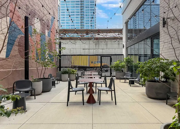 South Loop Rooftop With In And Out Parking 5 Apartamento Chicago